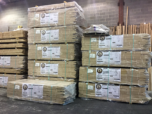 large supply hardwoods